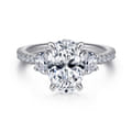 Wilda - 14K White Gold Diamond Engagement Ring