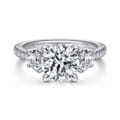 Wilda - 14K White Gold Diamond Engagement Ring