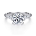Rease - 14K White Gold Diamond Engagement Ring