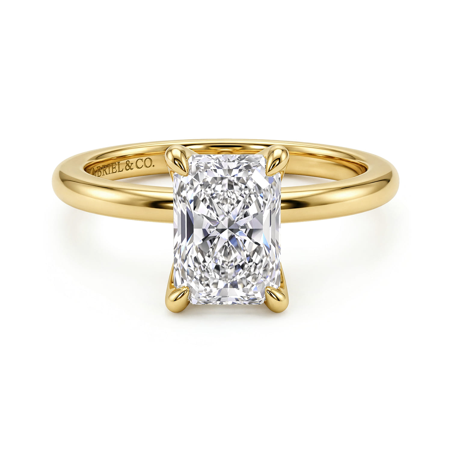 Solitaire Diamond Engagement Ring