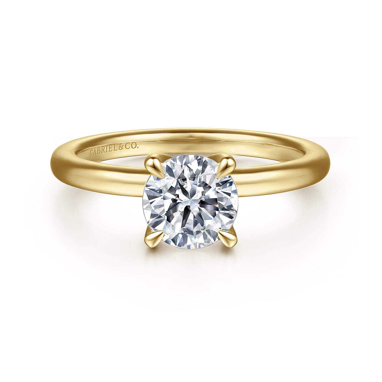 Solitaire Diamond Engagement Ring