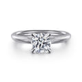 Bambi - Platinum Round Solitaire Diamond Engagement Ring