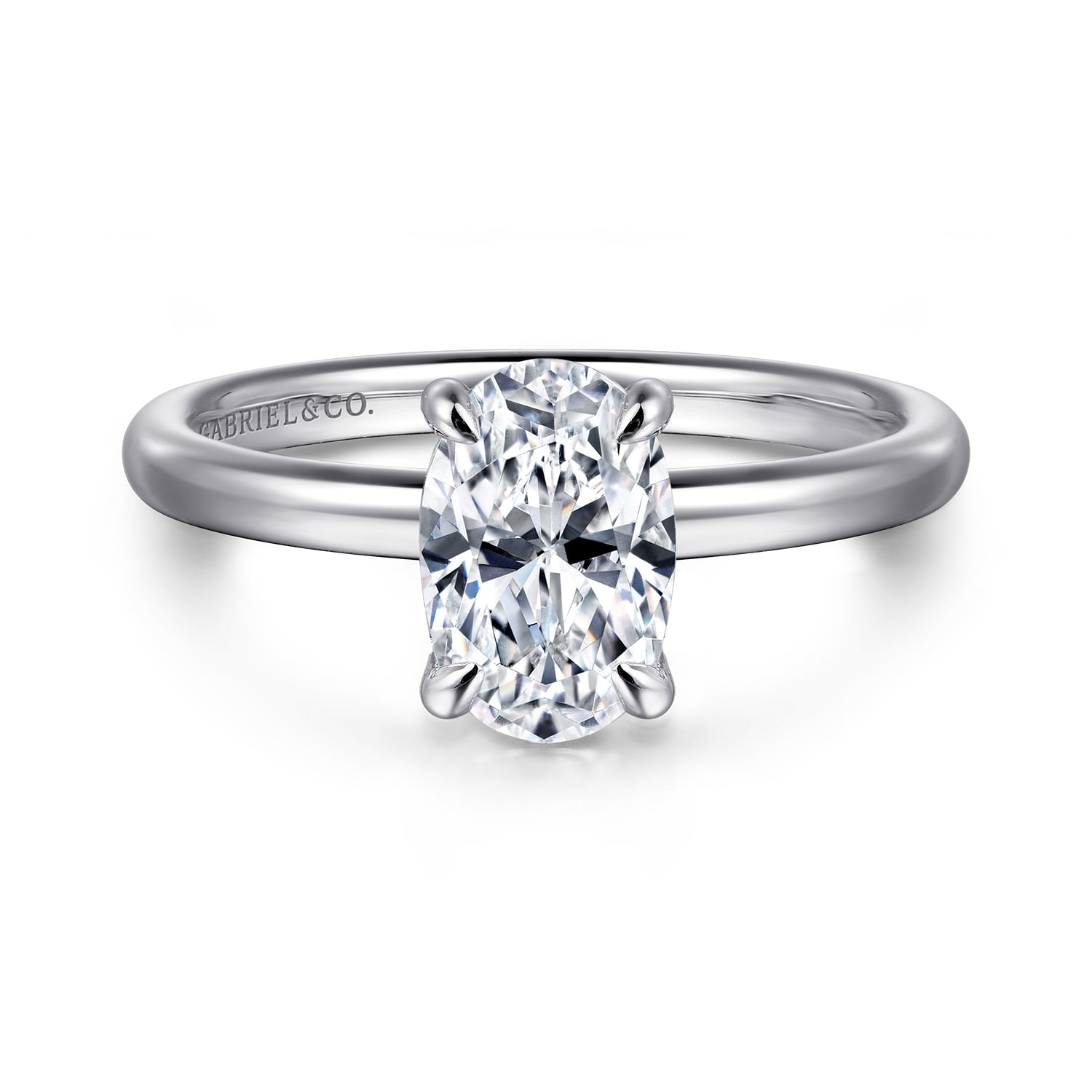 Solitaire Diamond Engagement Ring