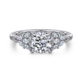 Cami - 14K White Gold Cushion Cut Diamond Engagement Ring