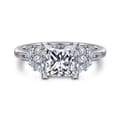 Cami - 14K White Gold Princess Cut Diamond Engagement Ring