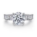 Fleure - 14K White Gold Diamond Engagement Ring