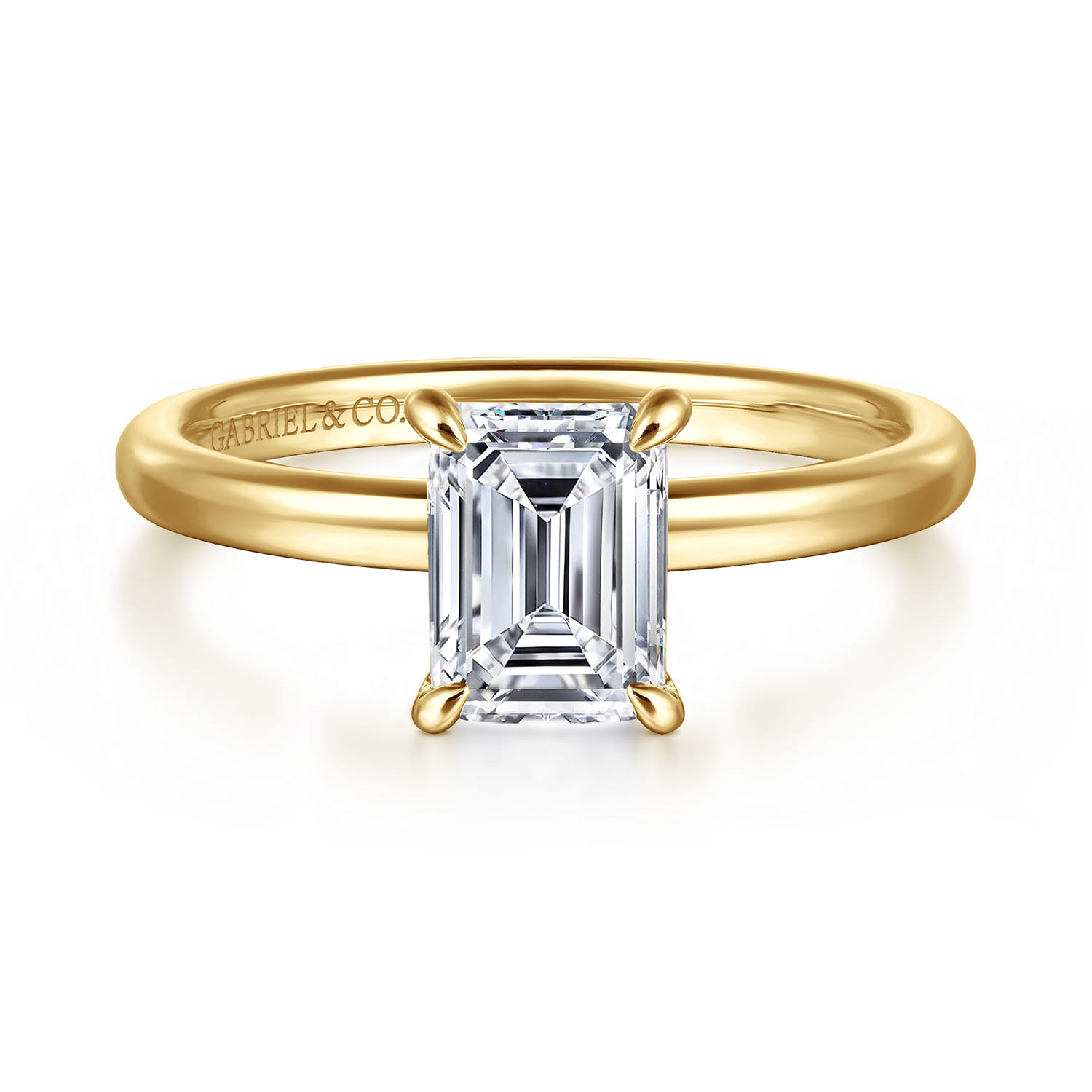 Solitaire Diamond Engagement Ring