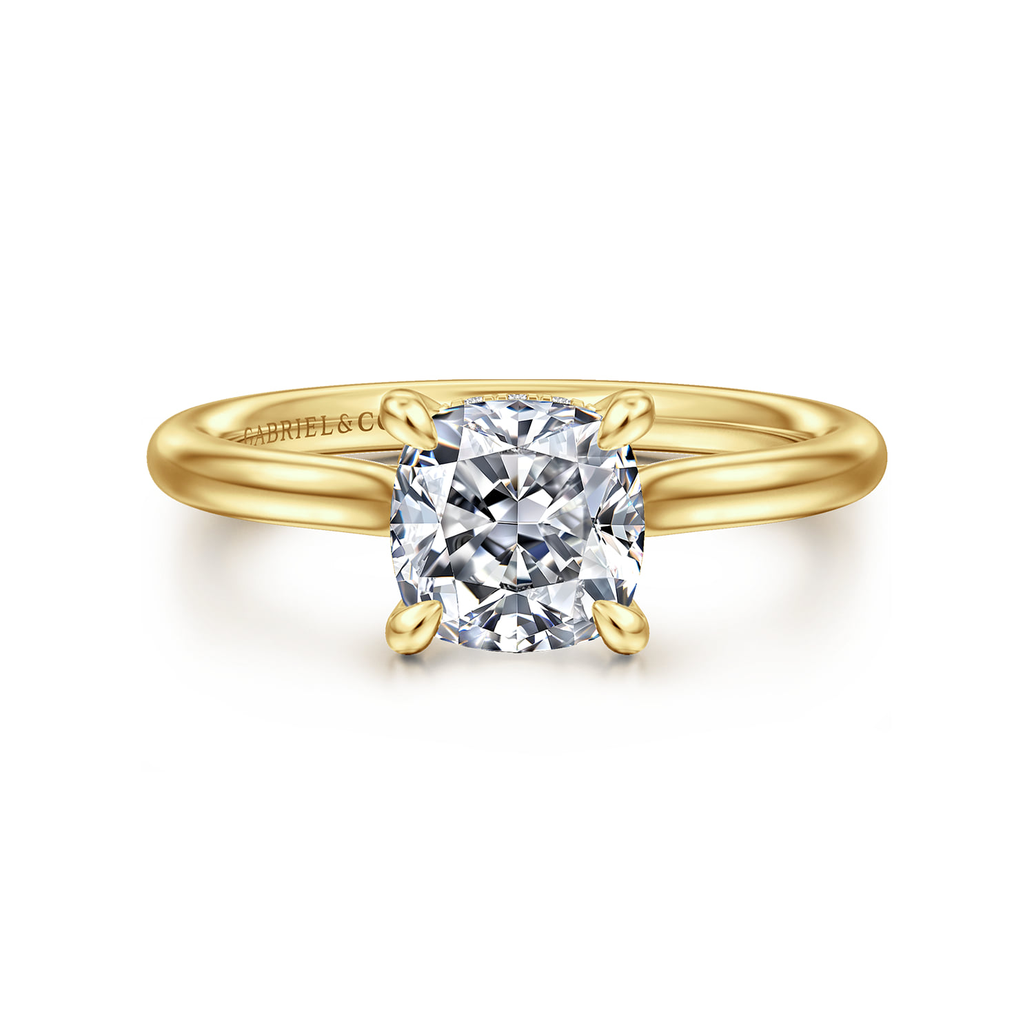 Solitaire Diamond Engagement Ring