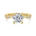 Joplin - 14K Yellow Gold Cushion Cut Diamond Engagement Ring