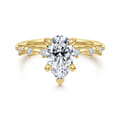 Joplin - 14K Yellow Gold Pear Shape Diamond Engagement Ring