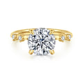 Joplin - 14K Yellow Gold Round Diamond Engagement Ring