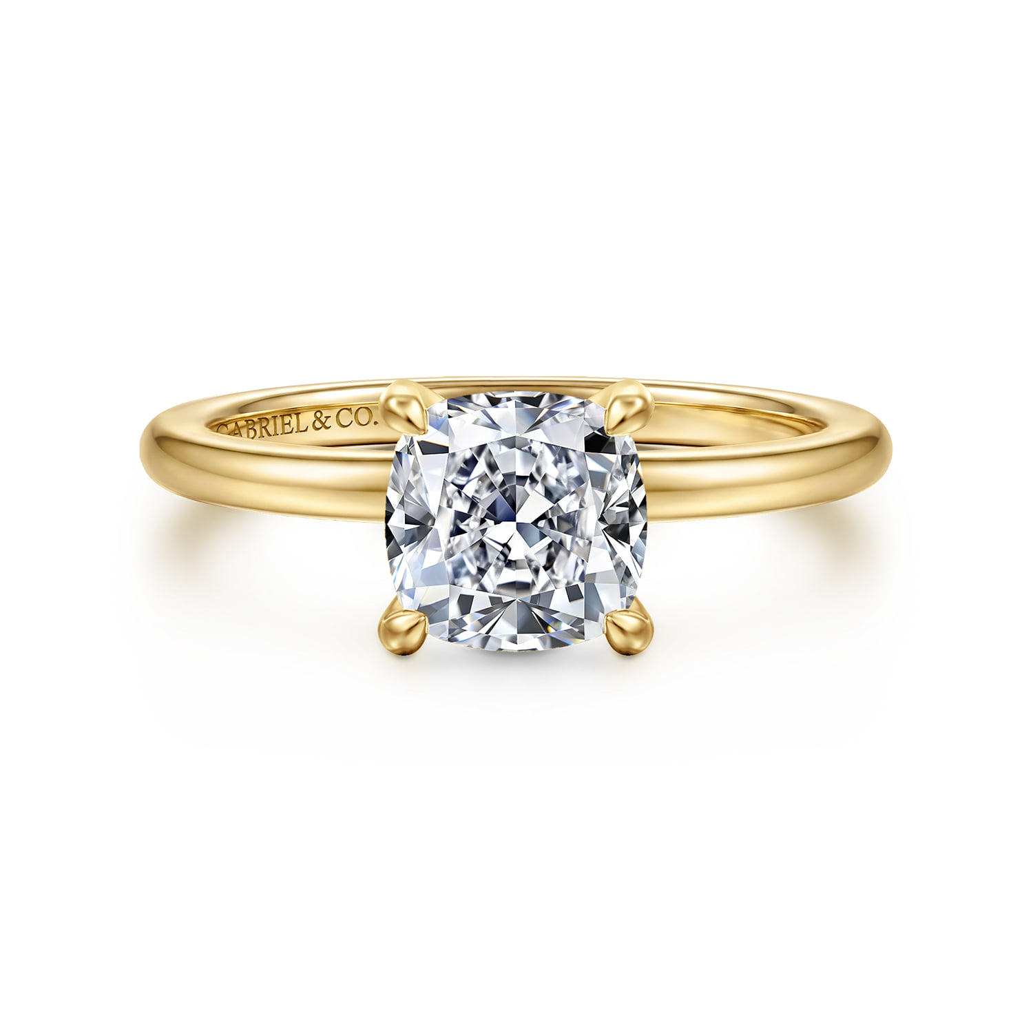 Solitaire Diamond Engagement Ring