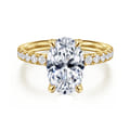 Winslow - 14K Yellow Gold Oval Diamond Engagement Ring