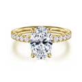 Winslow - 14K Yellow Gold Oval Diamond Engagement Ring