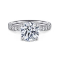 Winslow - 14K White Gold Round Diamond Engagement Ring