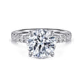 Winslow - 14K White Gold Round Diamond Engagement Ring