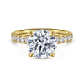 Winslow - 14K Yellow Gold Round Diamond Engagement Ring