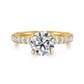 Winslow - 18K Yellow Gold Round Diamond Engagement Ring