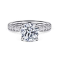 Winslow - 14K White Gold Round Diamond Engagement Ring