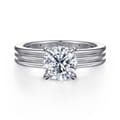 Sela - 14K White Gold Diamond Engagement Ring