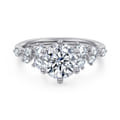 Reena - 14K Yellow Gold Round Diamond Engagement Ring