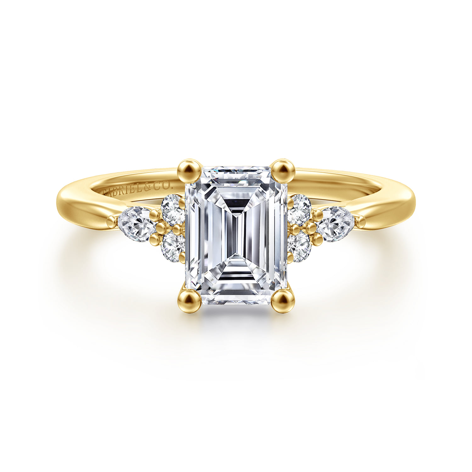 6 Prong Diamond Engagement Ring
