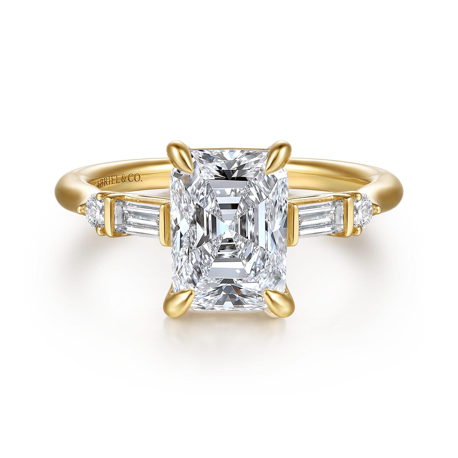 Five Stone Diamond Engagement Ring