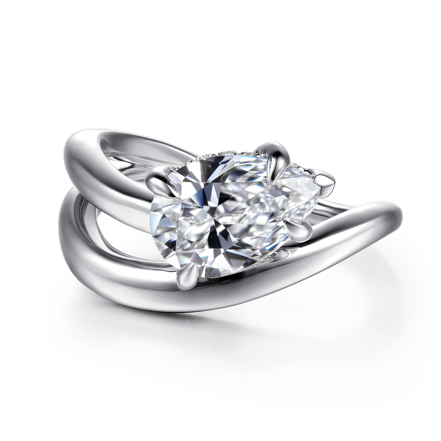 Diamond Wrap Engagement Ring