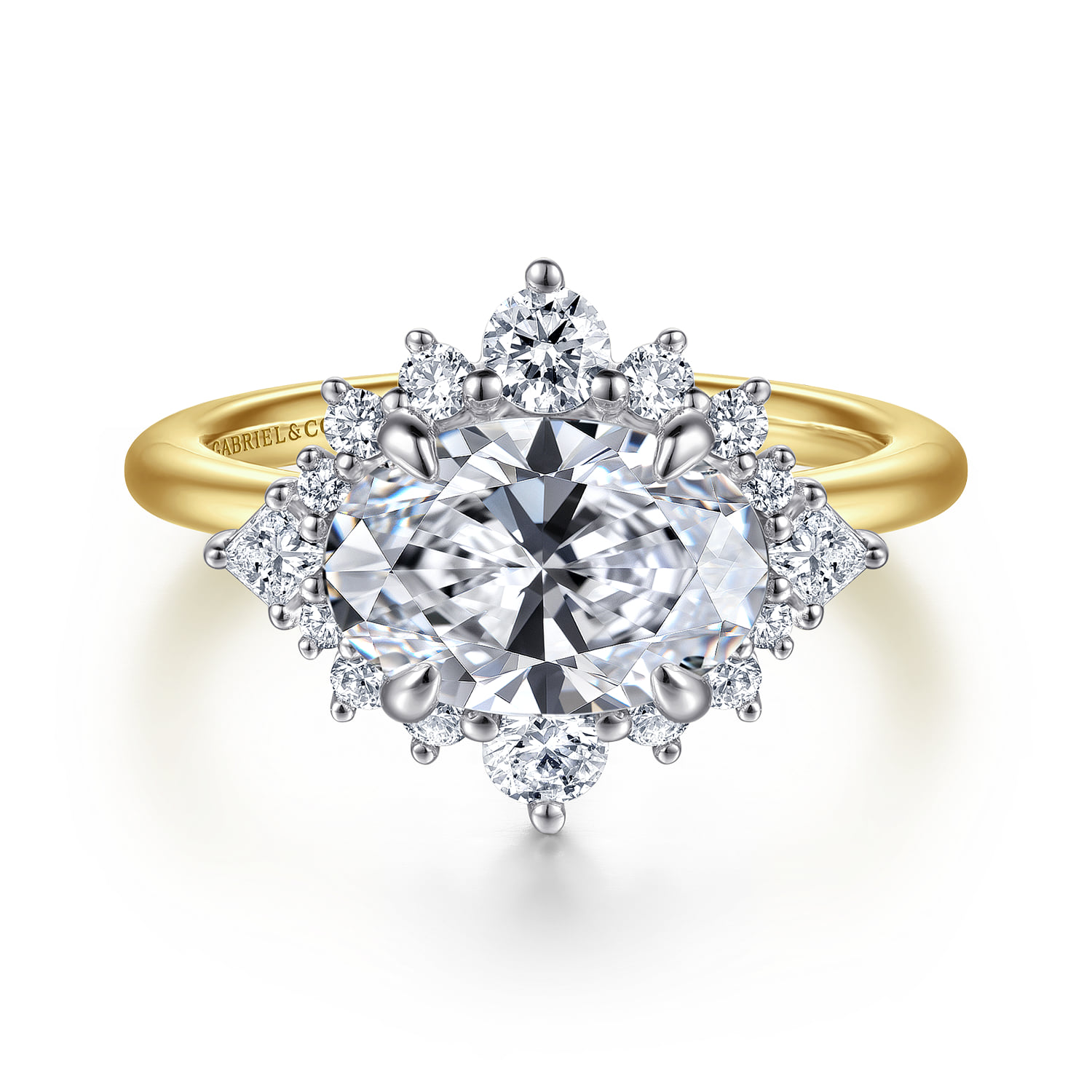 Halo Diamond Engagement Ring