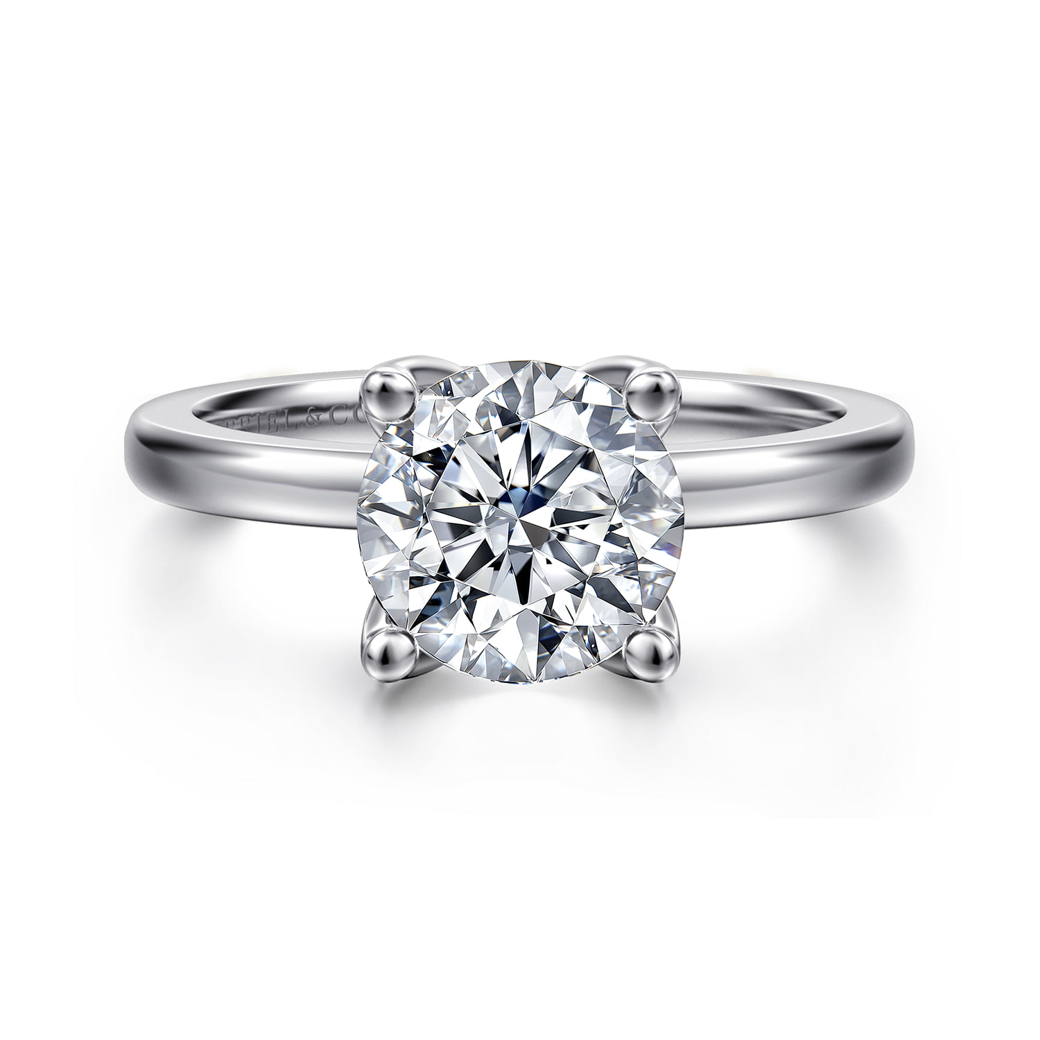 Solitaire Diamond Engagement Ring