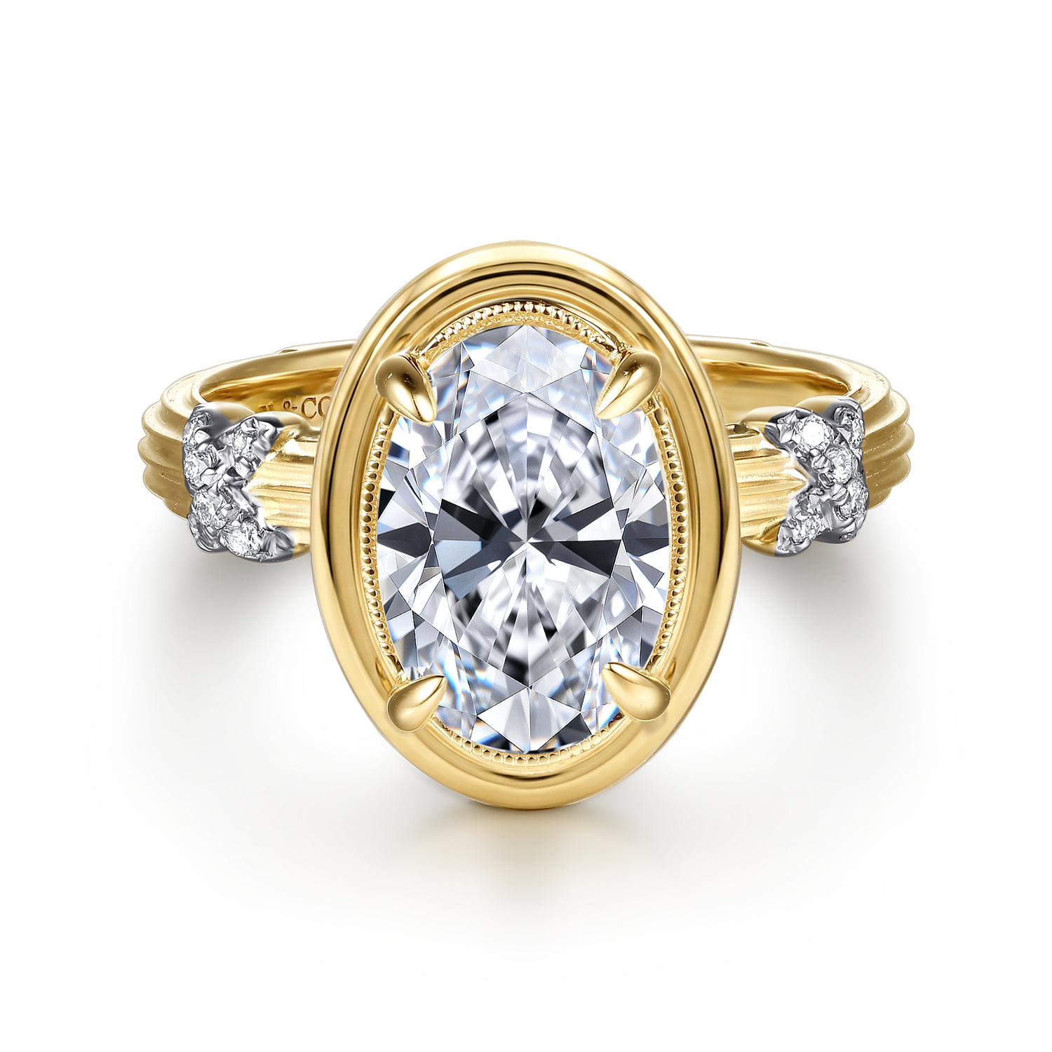 Vintage Inspired Diamond Engagement Ring