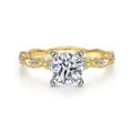 Sadie - 14K Yellow Gold Round Diamond Engagement Ring