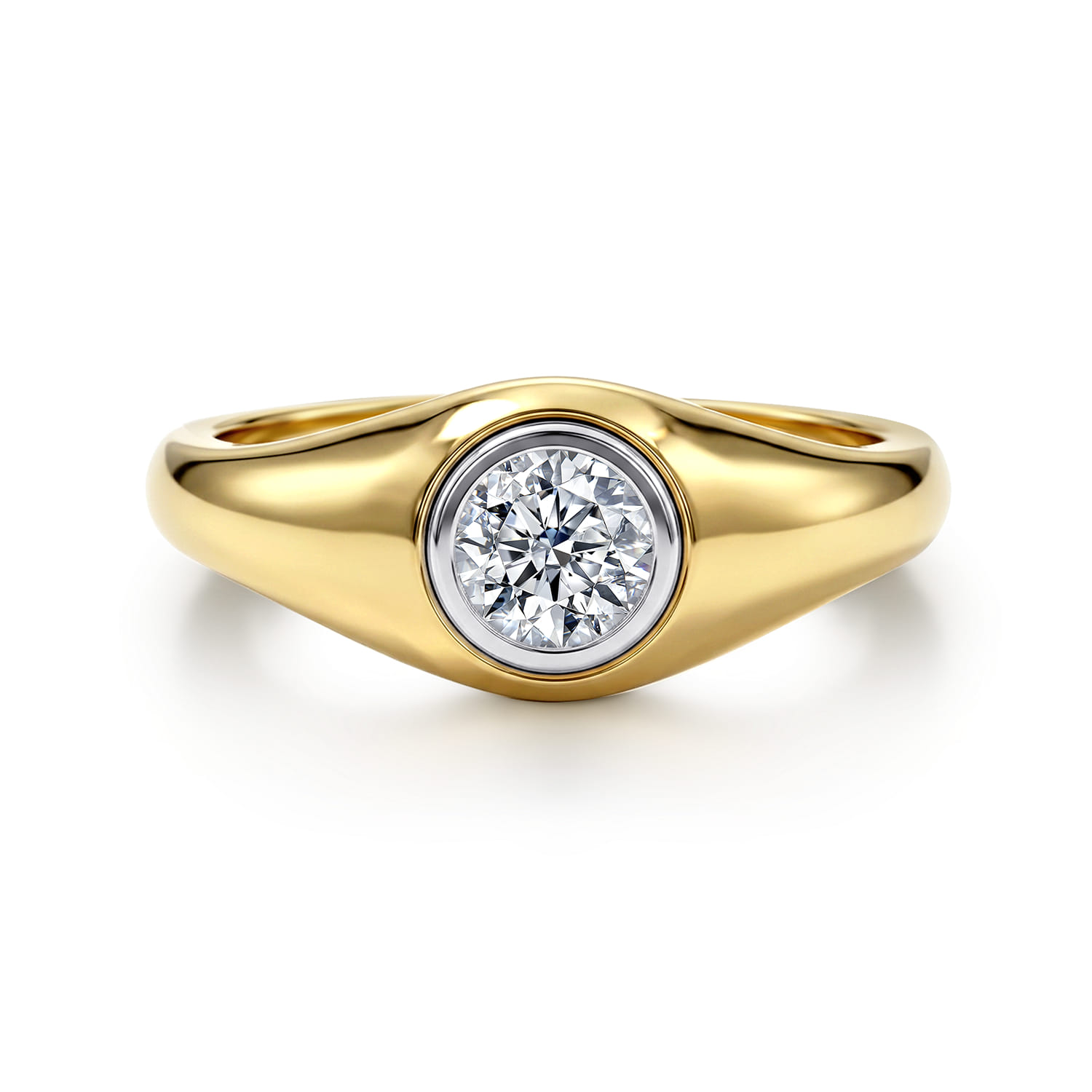 Solitaire Diamond Engagement Ring