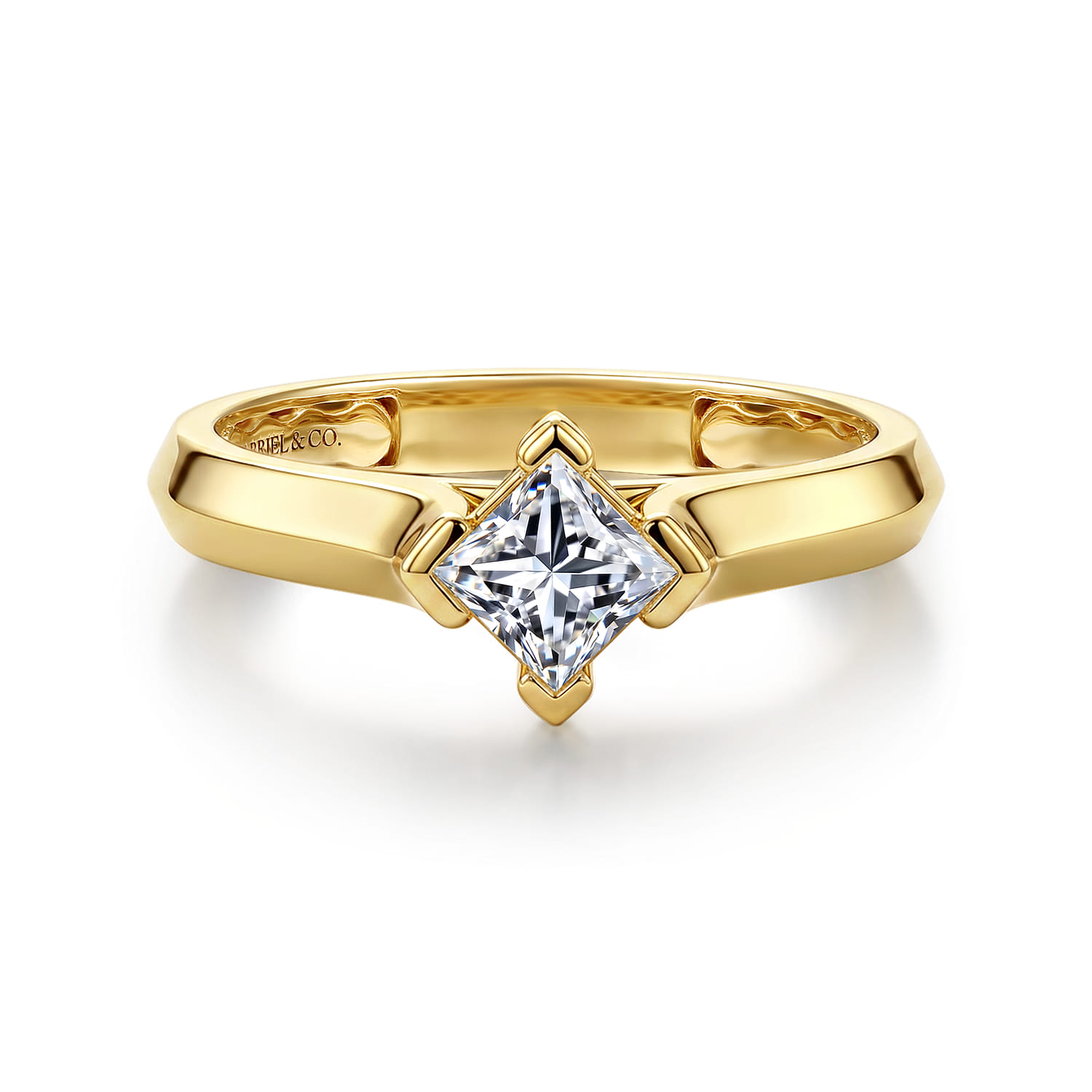 Solitaire Diamond Engagement Ring
