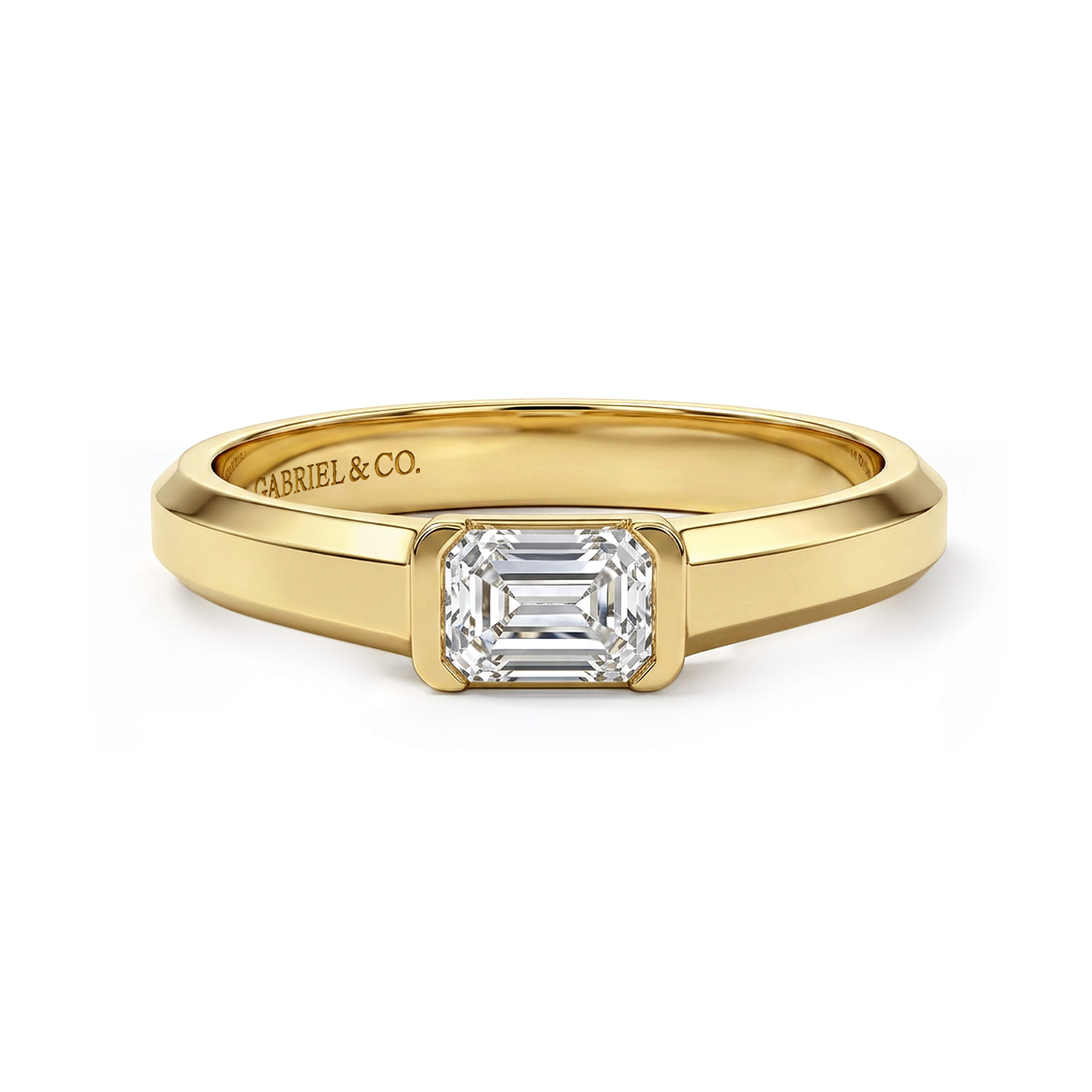 Solitaire Diamond Engagement Ring