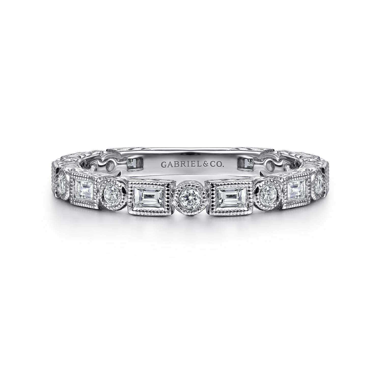 Baguette and Diamond Ring