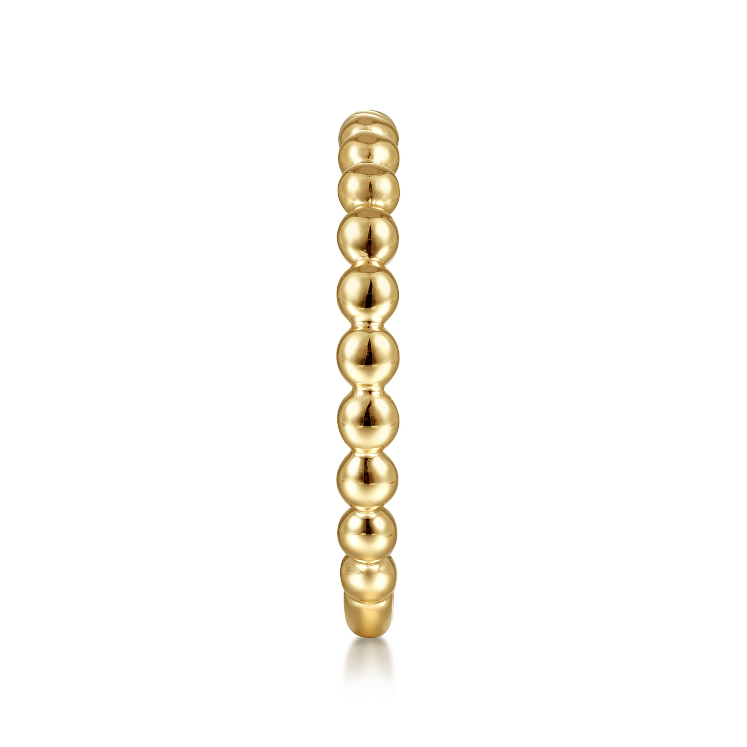 Bujukan Stackable Ring in 14K Yellow Gold, photograph 4