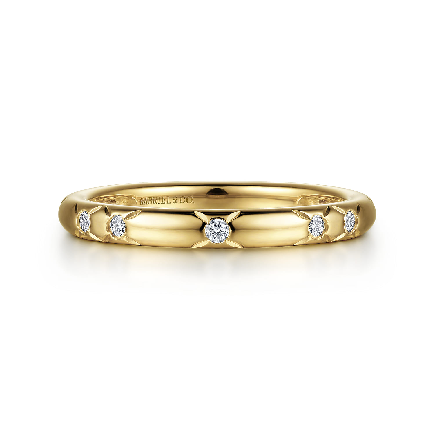 Stackable Ring Blue Diamond 0.15ct Bujukan