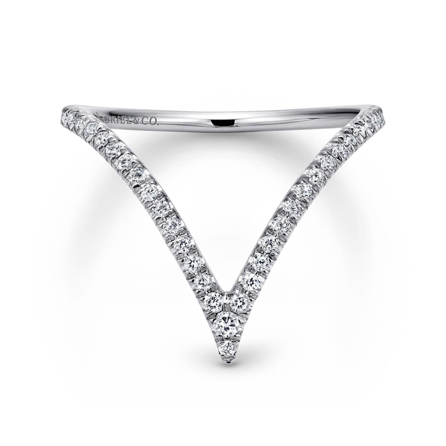 Diamond Chevron Ring