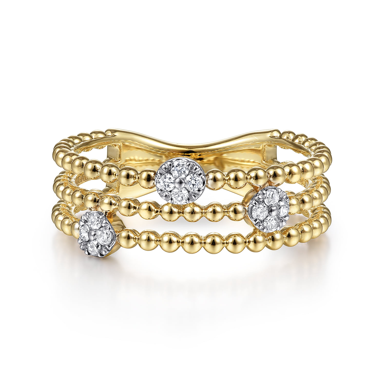 Bujukan Diamond Cluster Stations Easy Stackable Ring