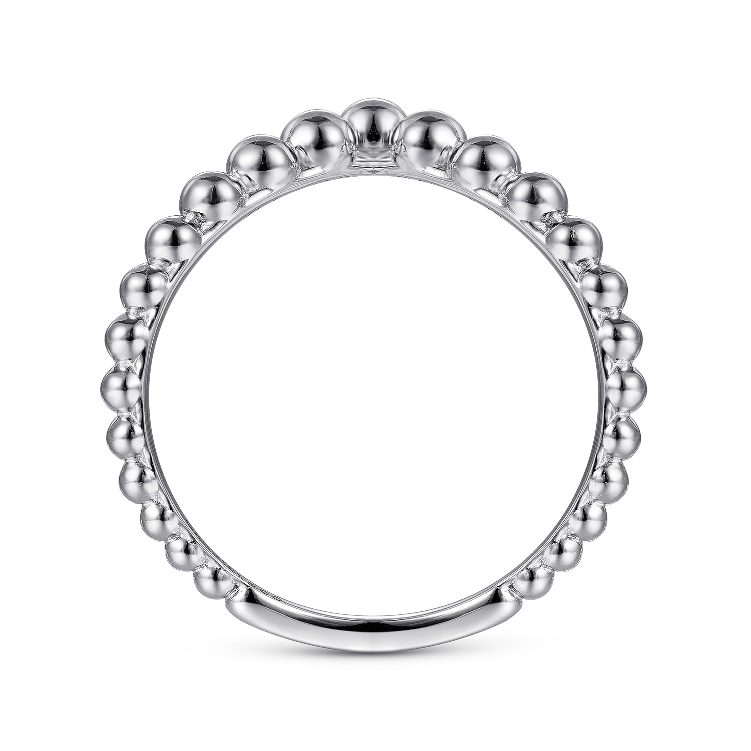 Bujukan Chevron Ring in Sterling Silver, photograph 2