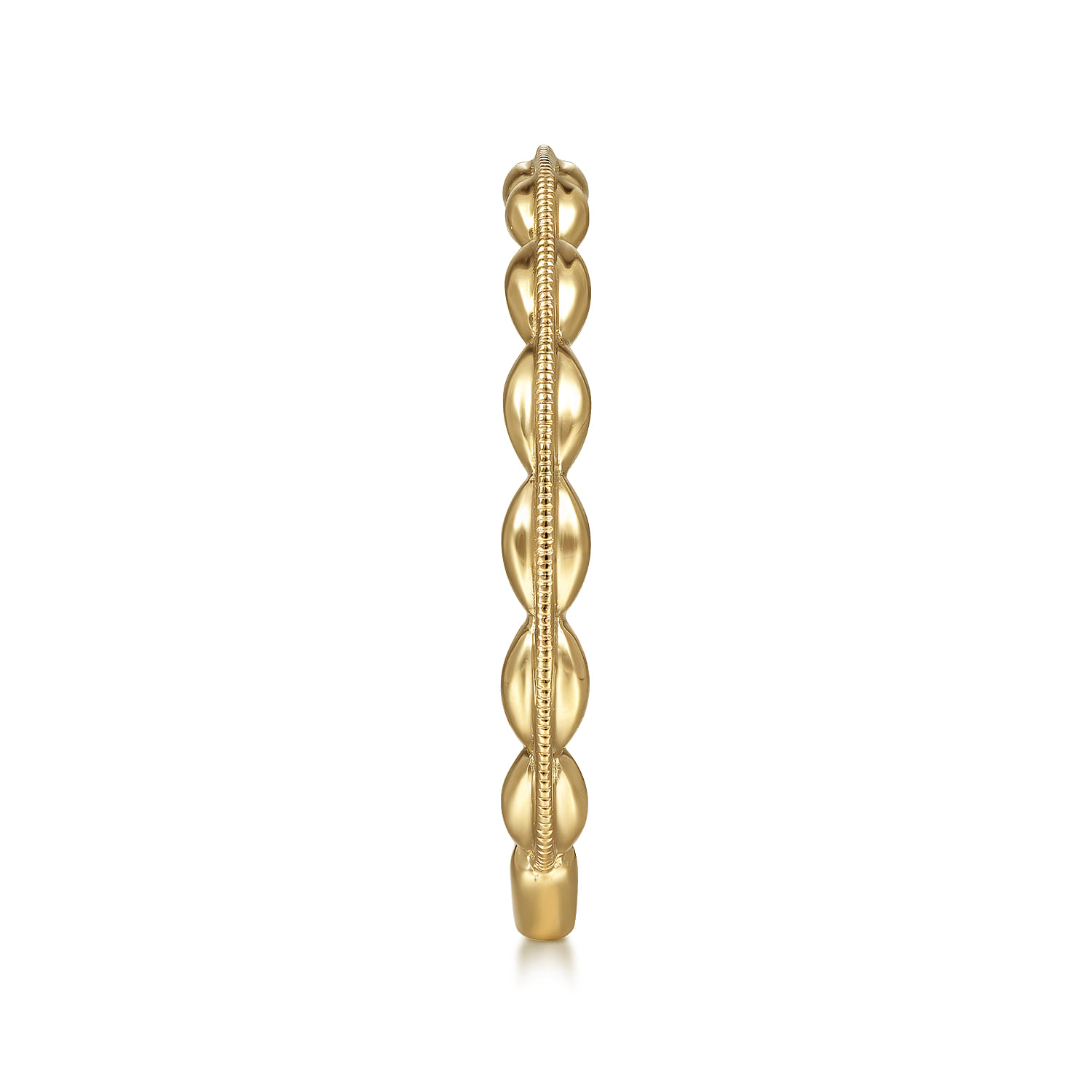 Station Ring in 14K Yellow Gold, photograph 4