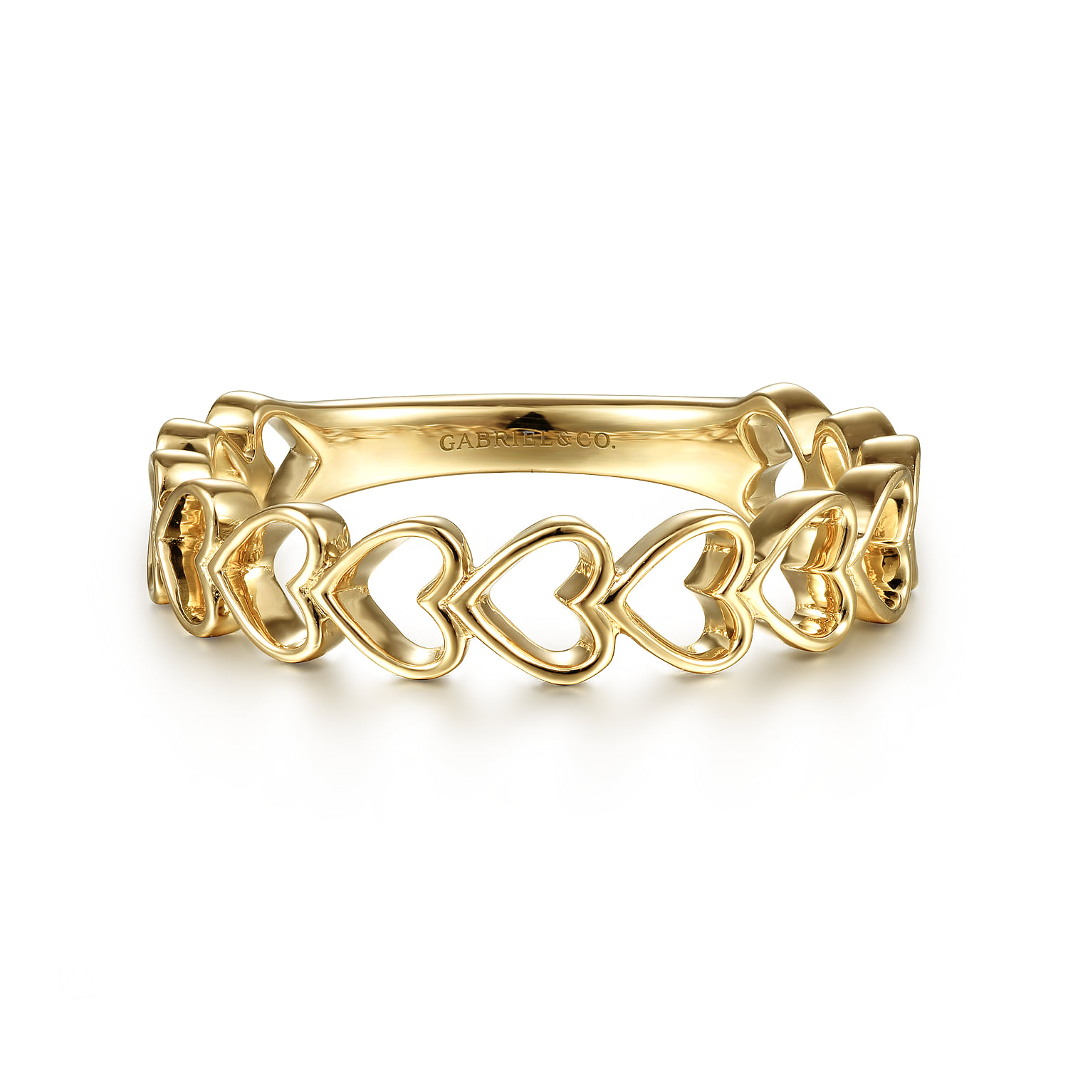 Sideways Stackable Ring