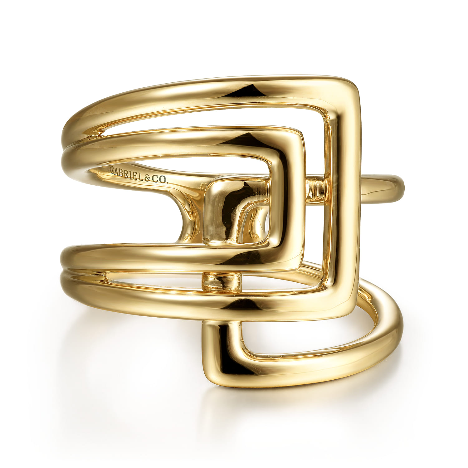 Open Foldover Ring