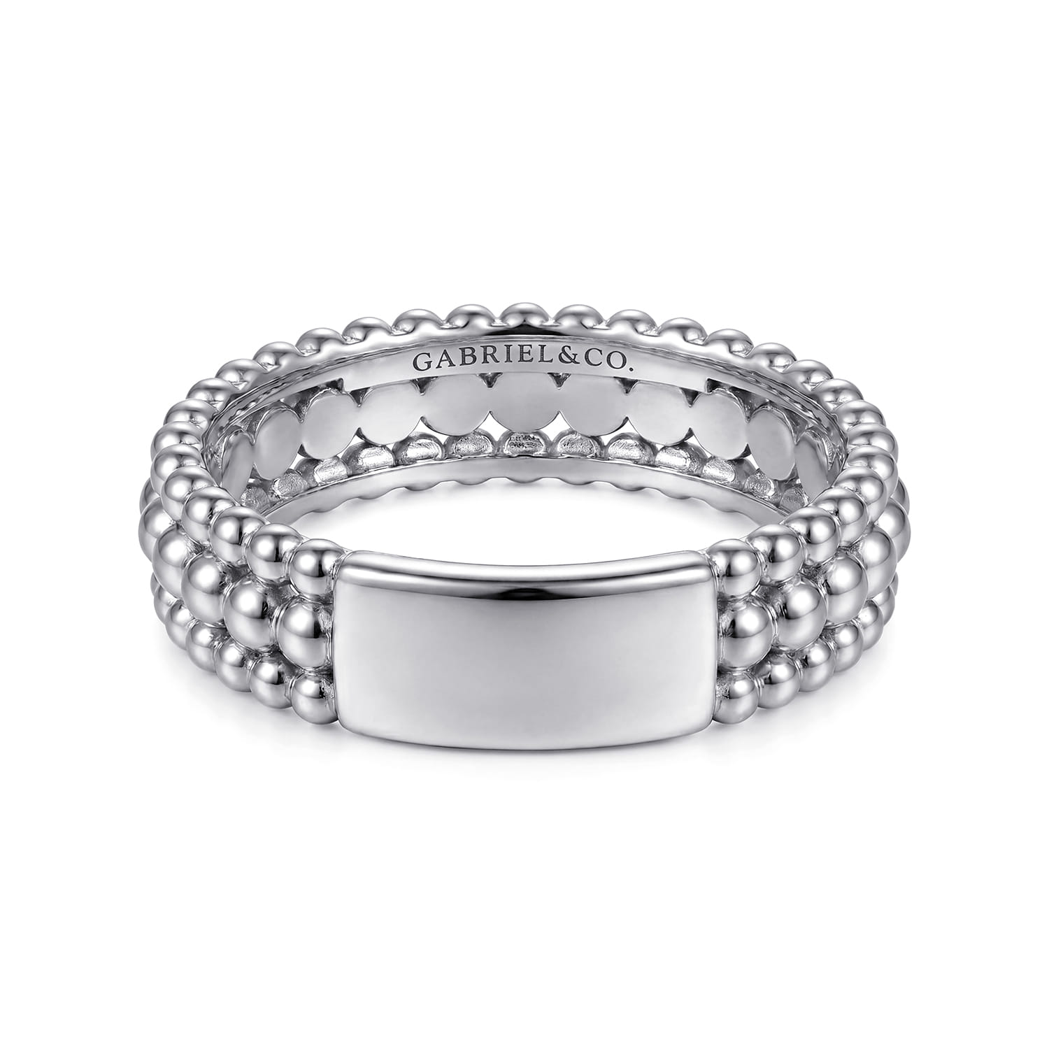 Bujukan Band in Sterling Silver, photograph 5