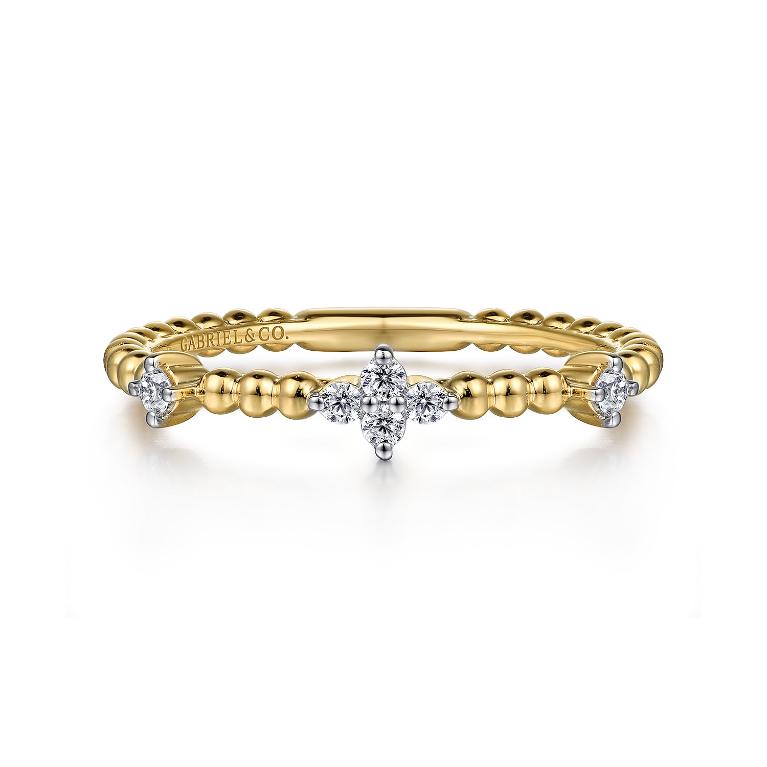 Diamond Station Bujukan Stackable Ring