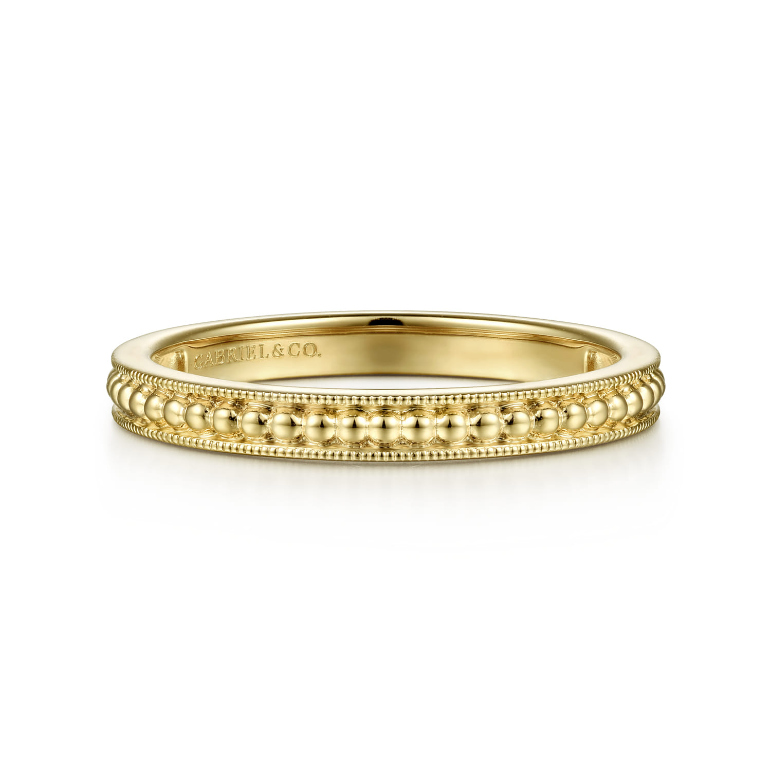 Textured Bujukan Stackable Ring