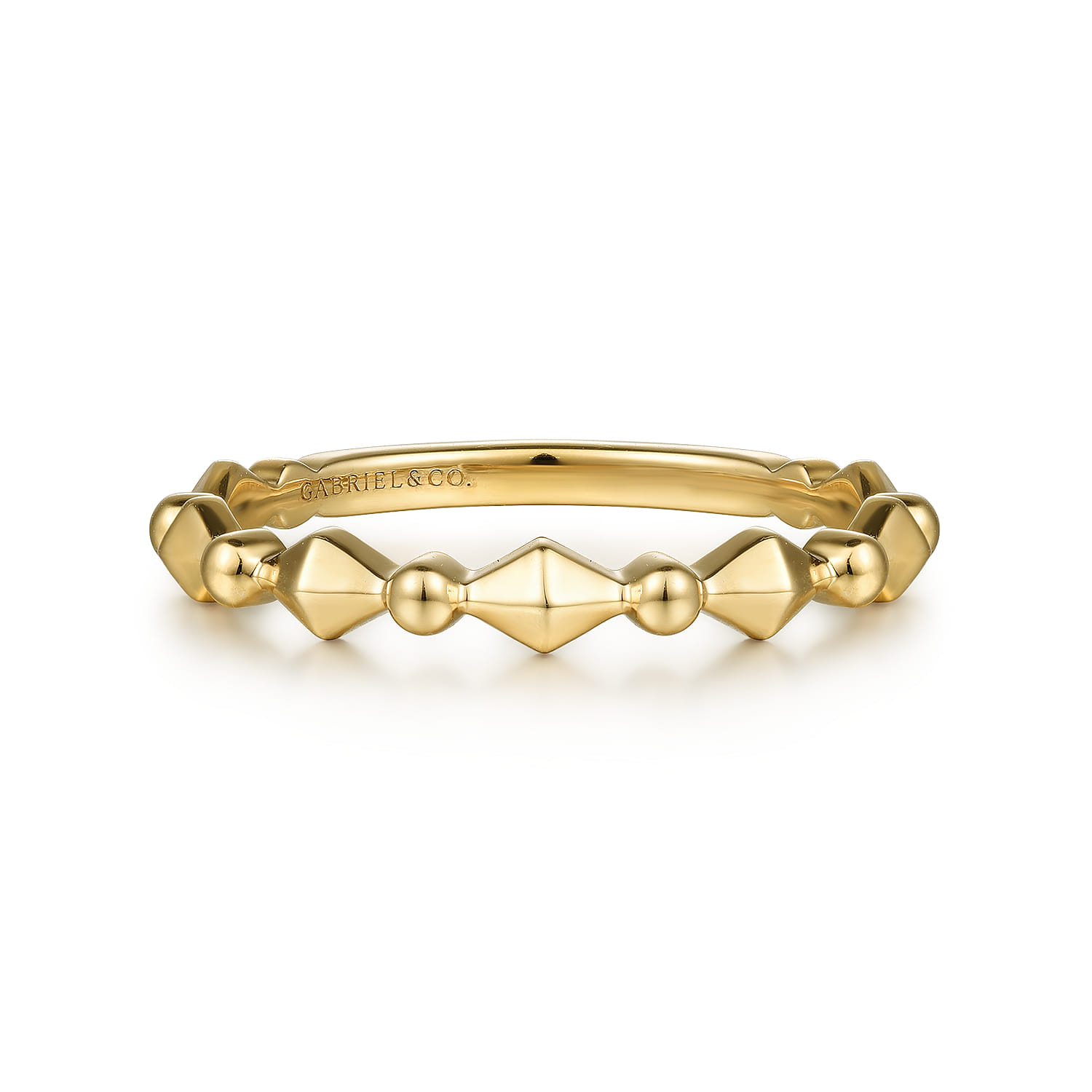 Geometric Station Stackable Ring