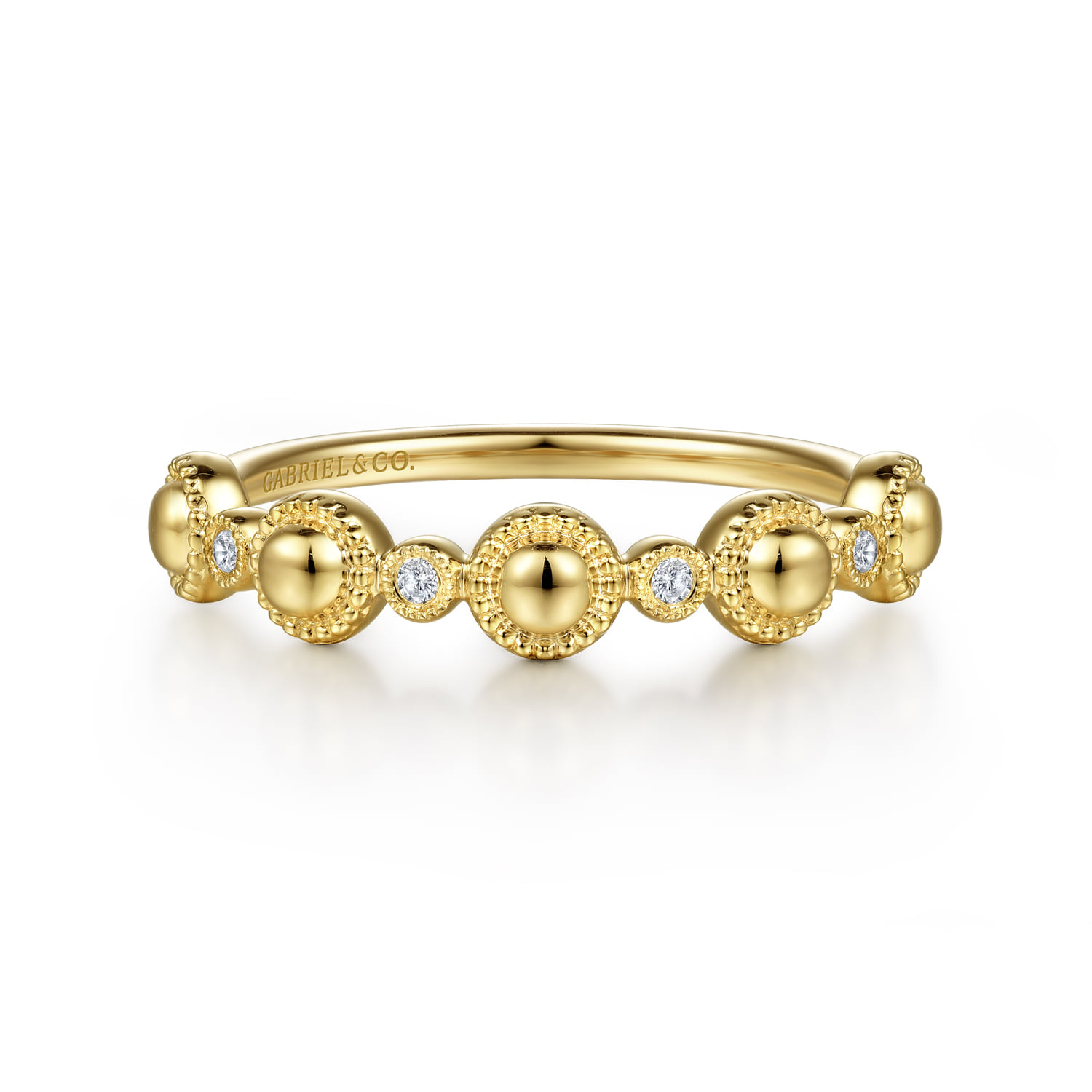 Diamond Bujukan Station Stackable Ring