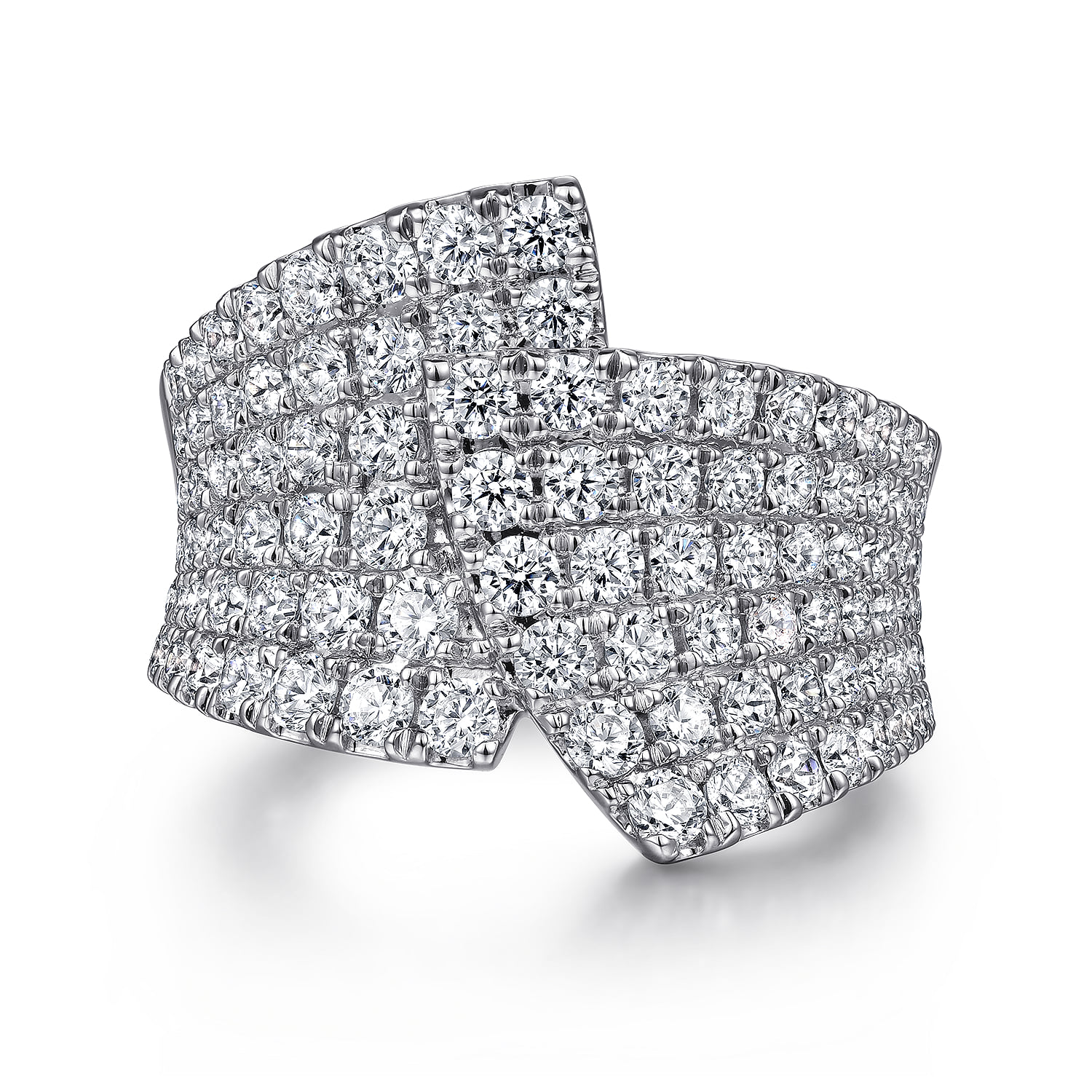 Diamond Pave Wide band Ring